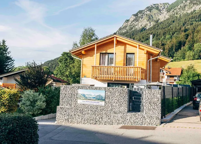 Vakantiehuis Haus Plattenbichlstrasse - Ferienhaeuser Alpenglueck Oberstdorf
